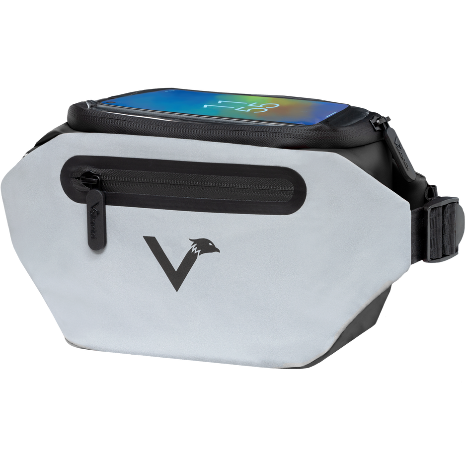 Sacoche De Guidon 4,5 L Avec Support Téléphone, Adaptateur, étanche – 3-en-1, Pour Vélo électrique, Pluie, Bandes Réfléchissantes